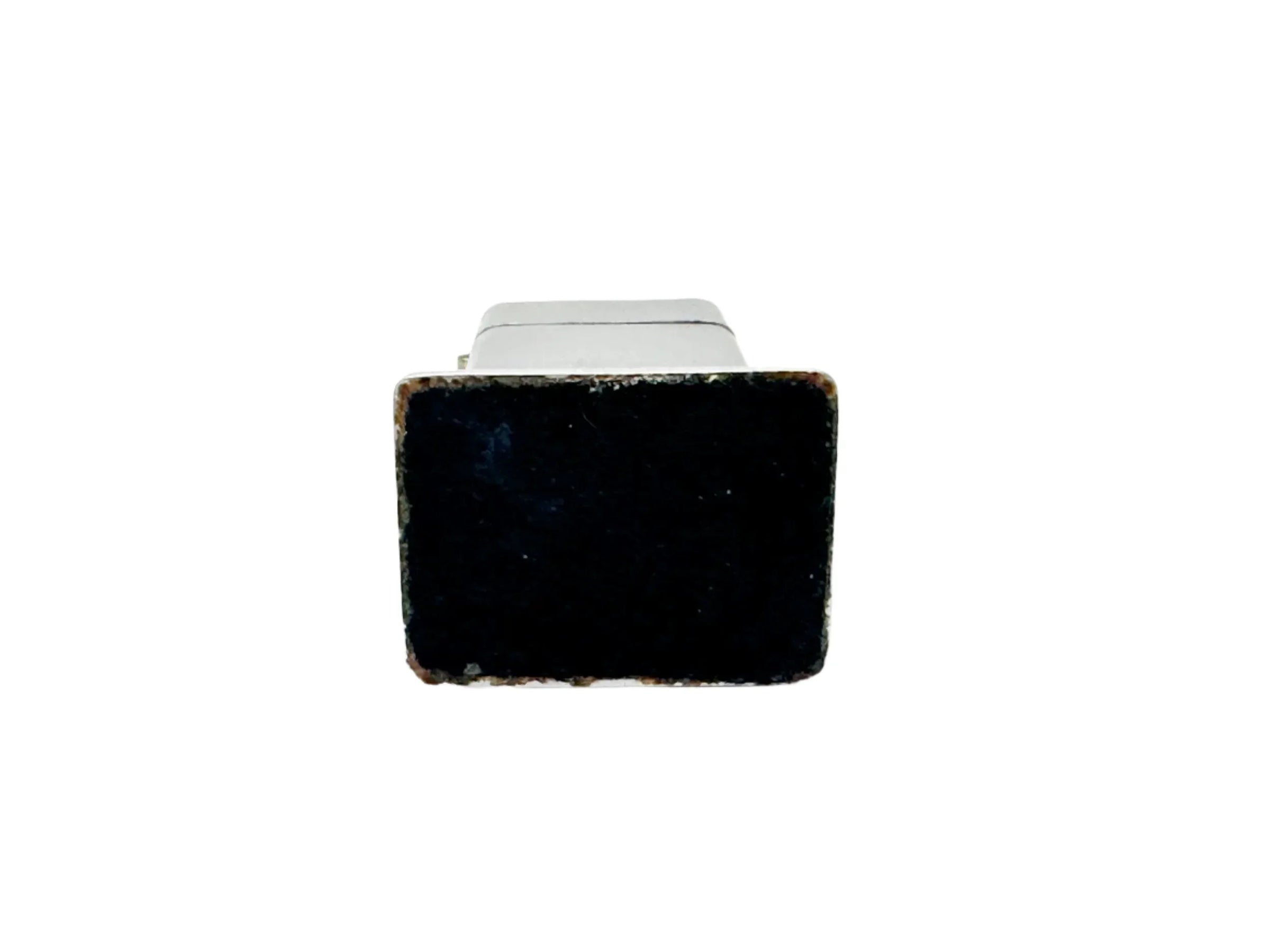 1950's Barcroft Model #4 Brushed Chrome Zippo Table Lighter - Hers and His Treasures