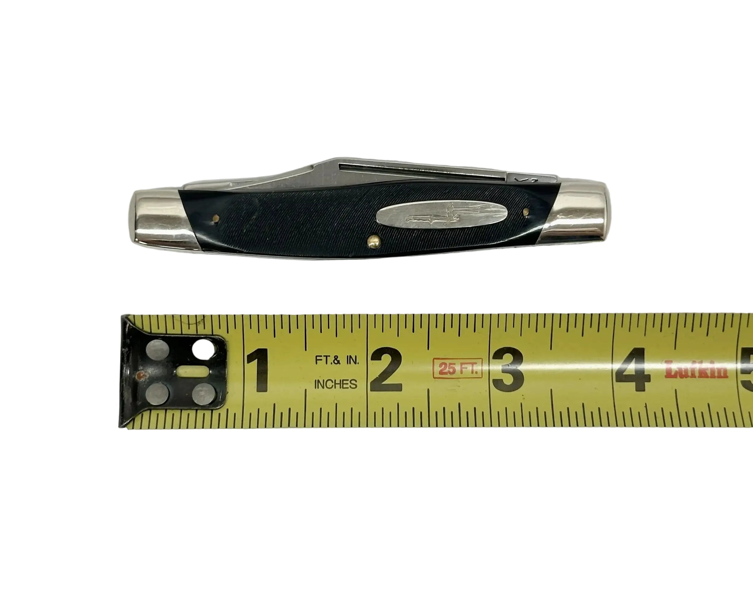 1970-72 Buck 301 Stockman Rough Sawn Delrin Pocket Knife - Hers and His Treasures