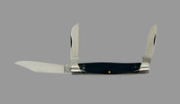 1970-72 Buck 301 Stockman Rough Sawn Delrin Pocket Knife - Hers and His Treasures