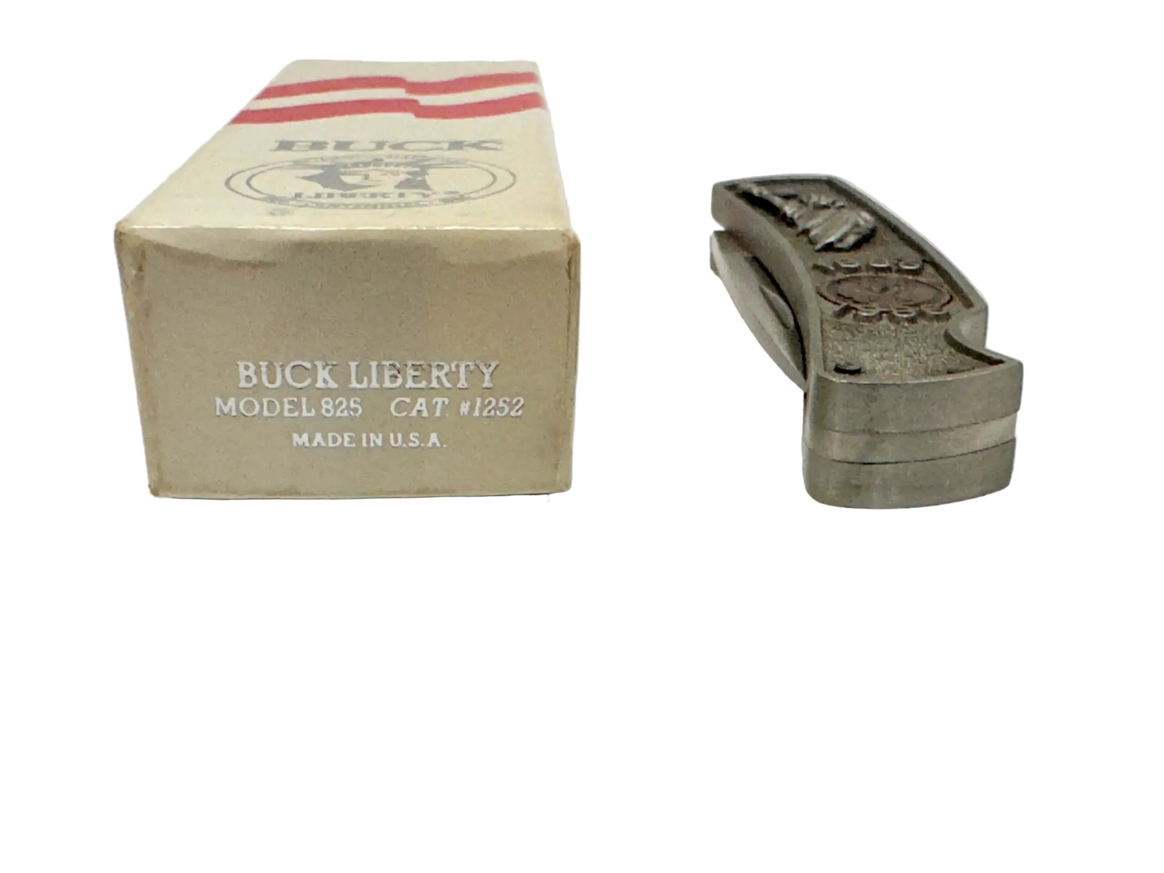 1886-1986 Centennial Buck 825 Statue of Liberty Pocket Knife - Hers and His Treasures