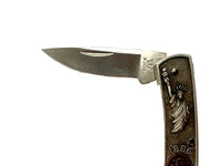 1886-1986 Centennial Buck 825 Statue of Liberty Pocket Knife - Hers and His Treasures