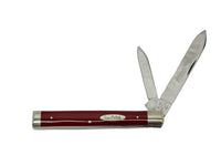 1995 Queen Steel PCR2 Painted Crown Red Doctors Knife - Hers and His Treasures