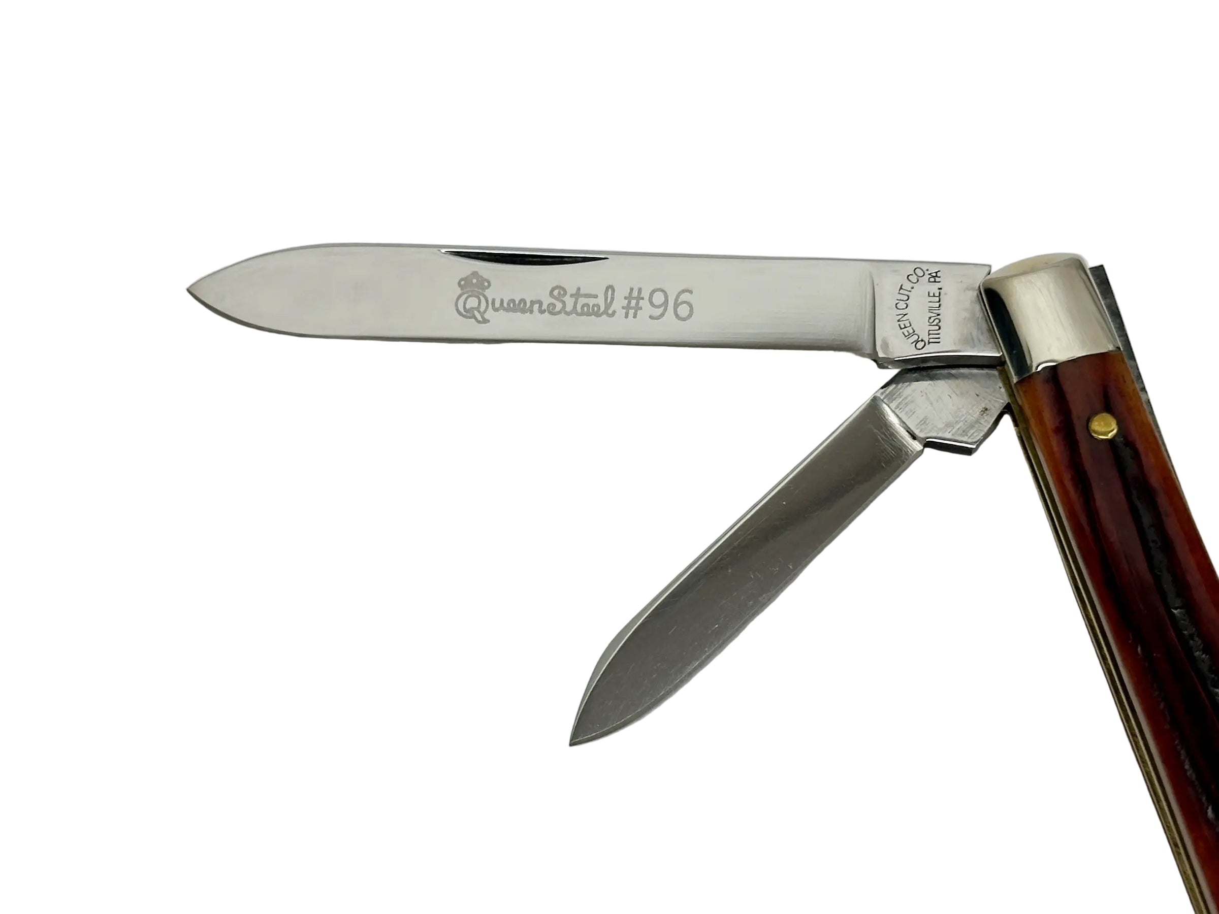 1998 Queen Cutlery Co. #96 Winterbottom Bone Doctors Knife - Hers and His Treasures