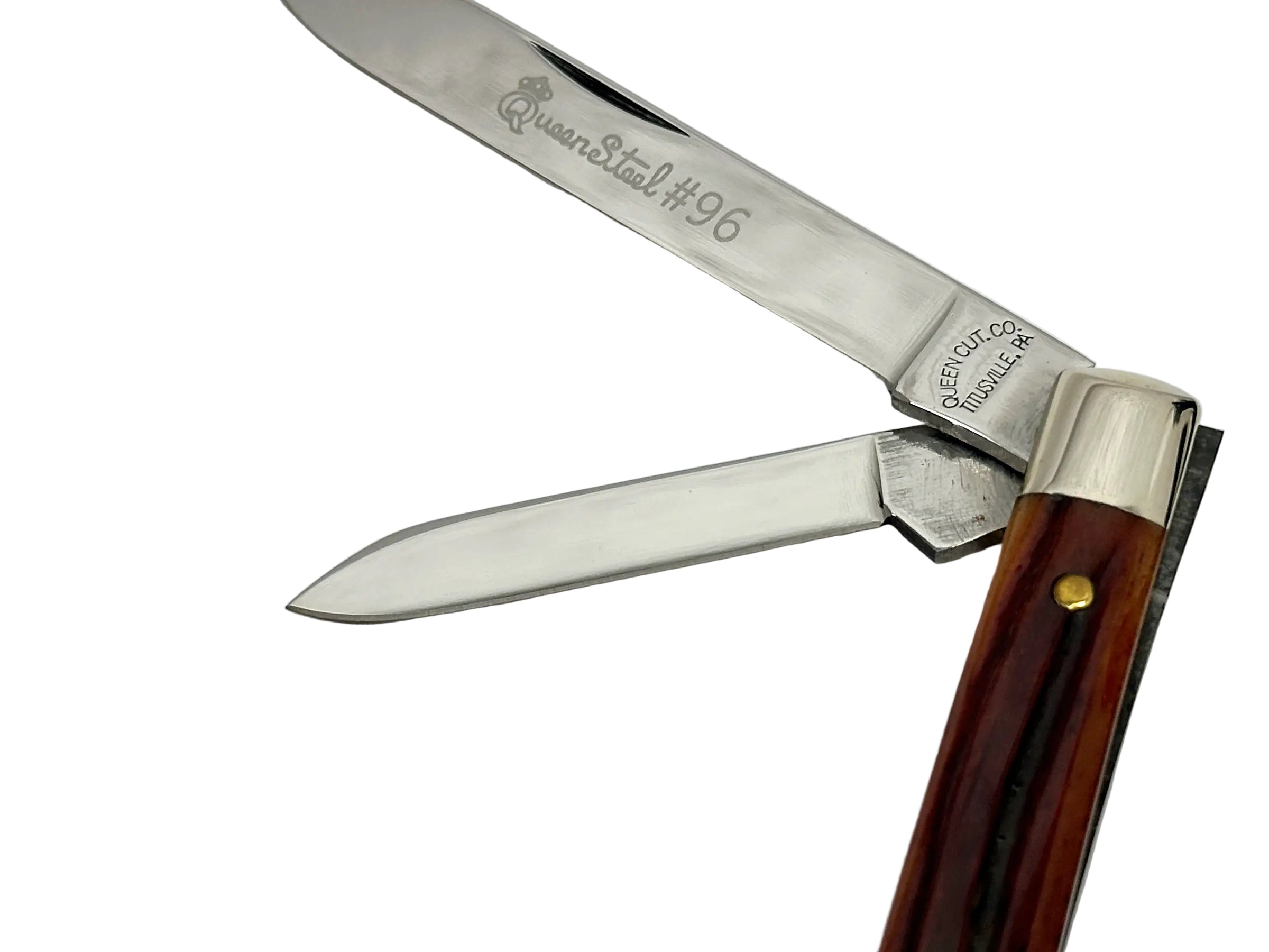 1998 Queen Cutlery Co. #96 Winterbottom Bone Doctors Knife - Hers and His Treasures