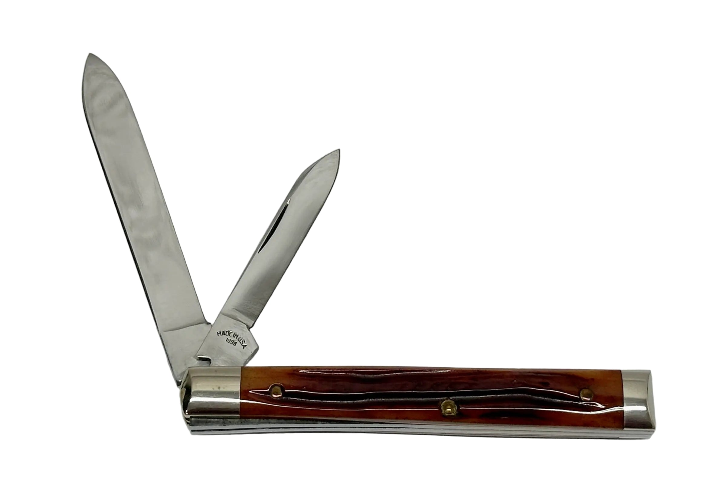 1998 Queen Cutlery Co. #96 Winterbottom Bone Doctors Knife - Hers and His Treasures