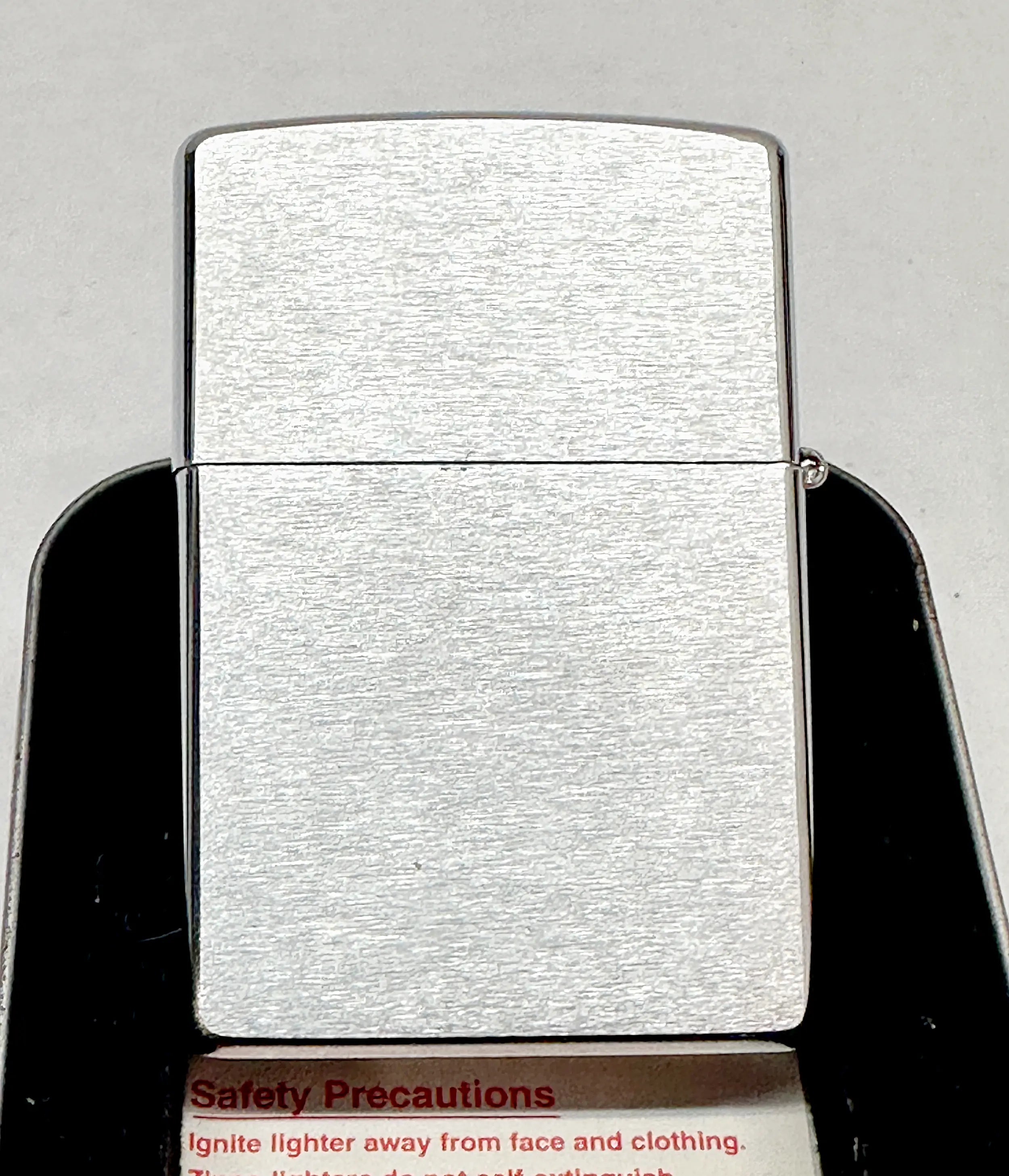 1999 Smith & Wesson Model 19 .357 Magnum Brushed Chrome Zippo