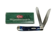2000 Case XX Blue Bone Corn Cob Jig Trapper Pocket Knife - Hers and His Treasures