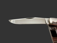 2000 Case XX Blue Bone Corn Cob Jig Trapper Pocket Knife - Hers and His Treasures