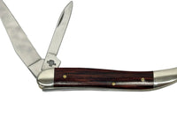 2001 Case XX 720094 Rosewood 2 Blade Toothpick Pocket Knife - Hers and His Treasures