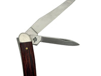 2001 Case XX 720094 Rosewood 2 Blade Toothpick Pocket Knife - Hers and His Treasures