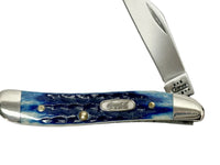 2002 Case XX 6120 Gone For A Coke Blue Bone Peanut Pocket Knife - Hers and His Treasures
