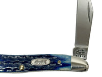 2002 Case XX 6120 Gone For A Coke Blue Bone Peanut Pocket Knife - Hers and His Treasures