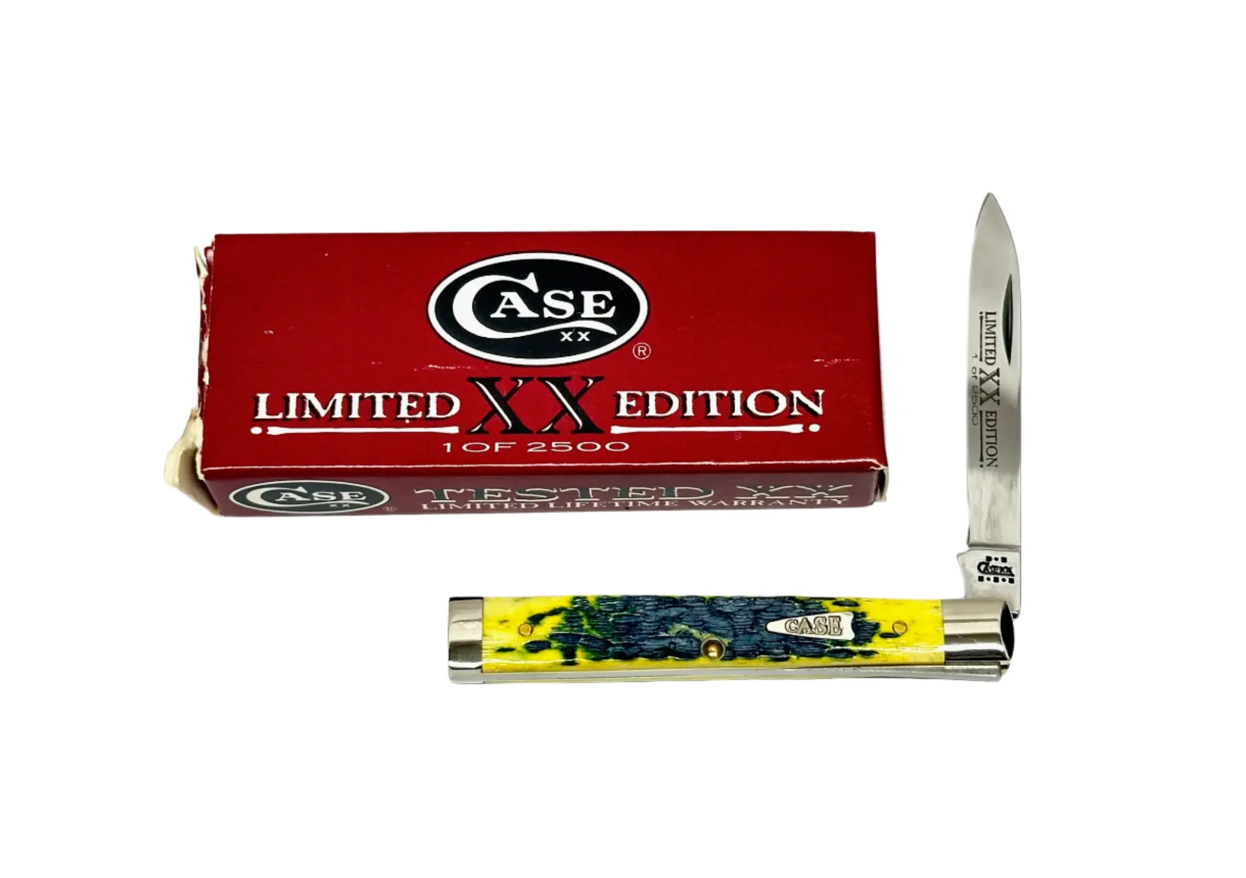 2002 Case XX 6185 Lemon Lime Bone Limited Edition Doctors Knife 2002 Case XX 6185 Lemon Lime Bone Limited Edition Doctors Knife