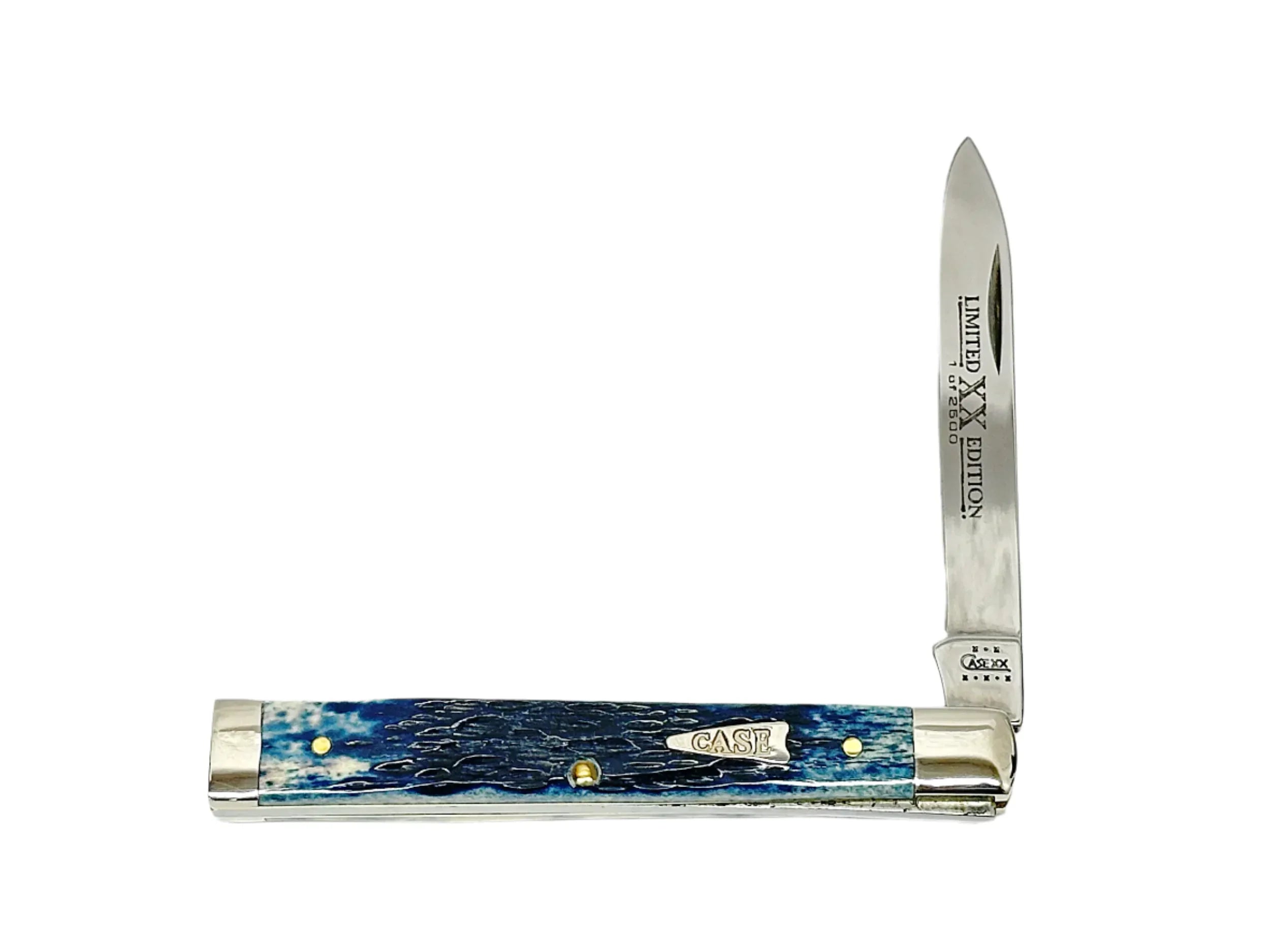 2002 Case XX 6185 Mediterranean Blue Bone Limited Edition Doctors