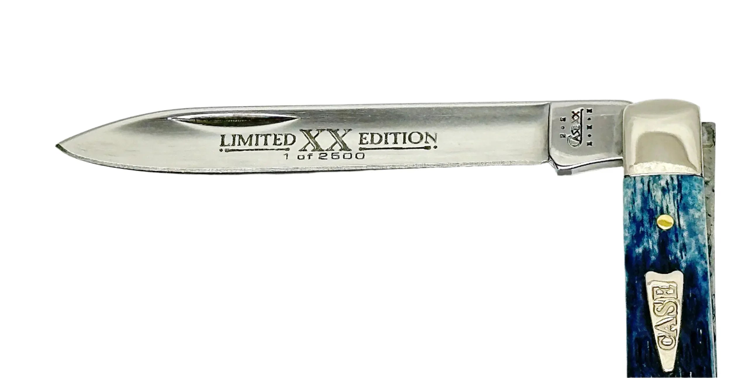 2002 Case XX 6185 Mediterranean Blue Bone Limited Edition Doctors
