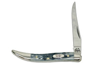 2002 Case XX 610096 Black Bone Tiny Toothpick Pocket Knife - Hers and His Treasures