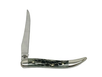 2002 Case XX 610096 Black Bone Tiny Toothpick Pocket Knife - Hers and His Treasures