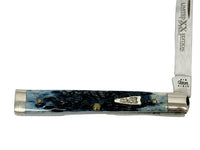 2002 Case XX 6185 Limited Edition Caribbean Blue Bone Doctors Pocket Knife - Hers and His Treasures