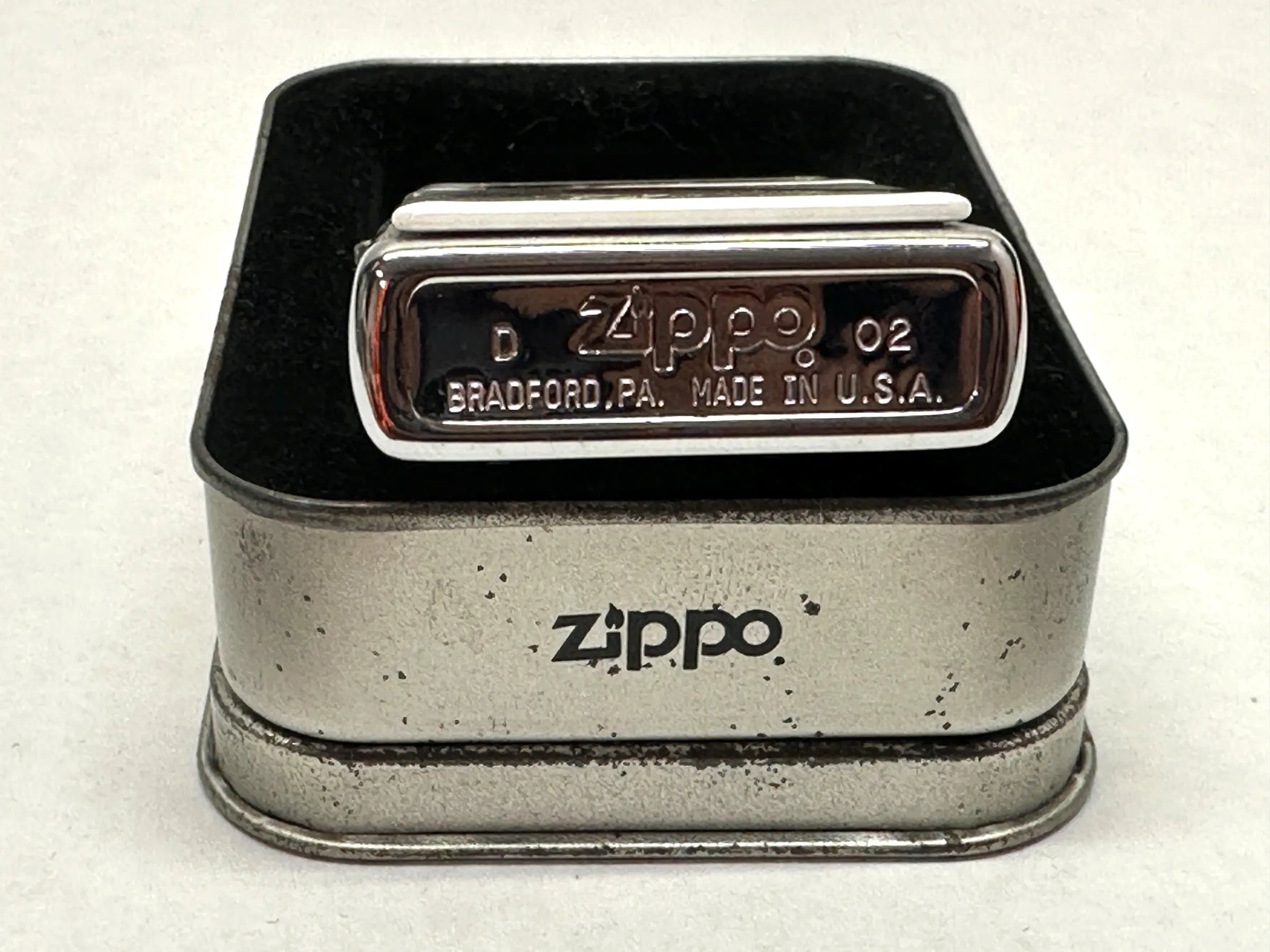 2002 Flying Uncle Saturday Evening Post Zippo Lighter - Hers and His Treasures