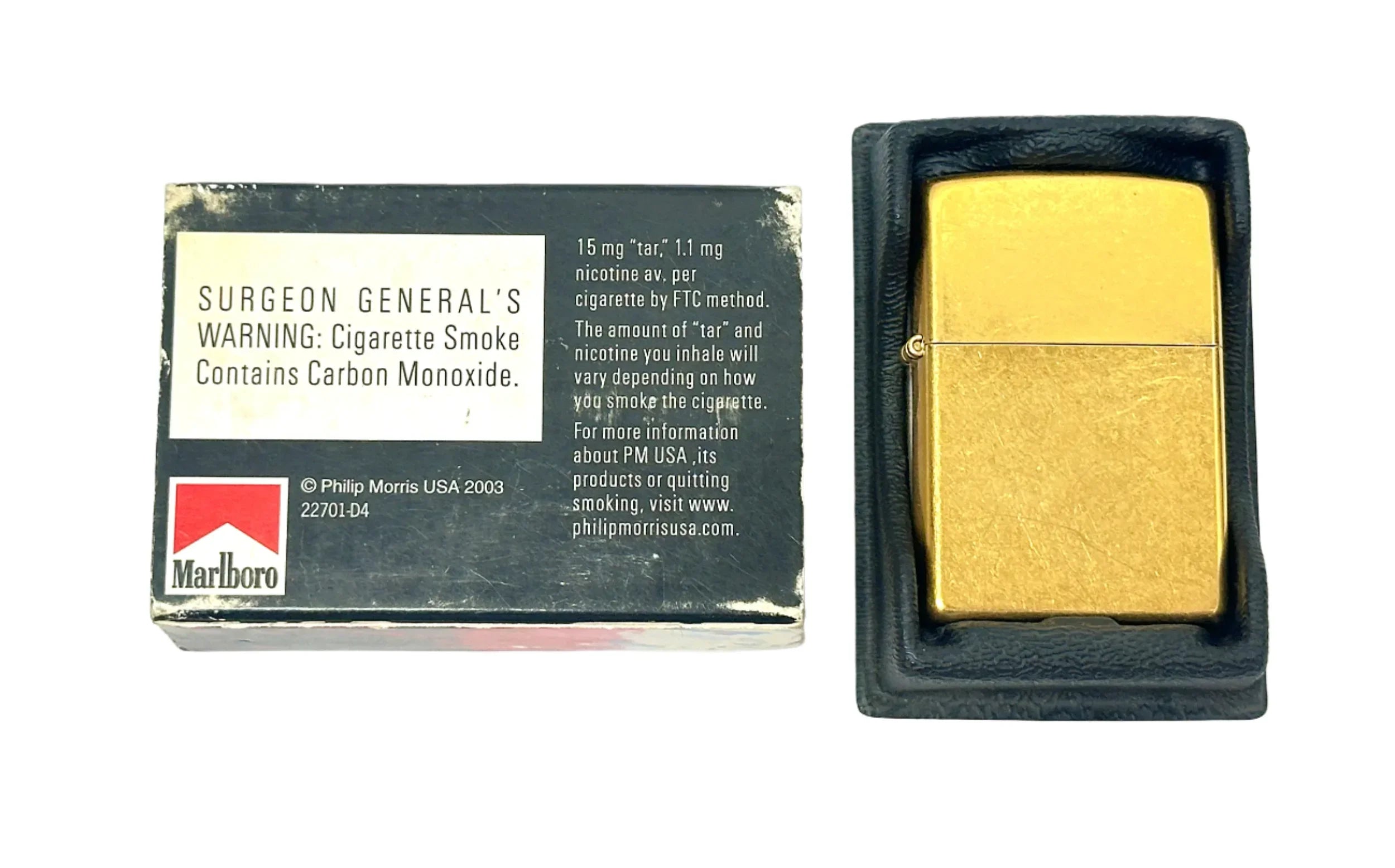 2003MarlboroBrassZippoLighter1