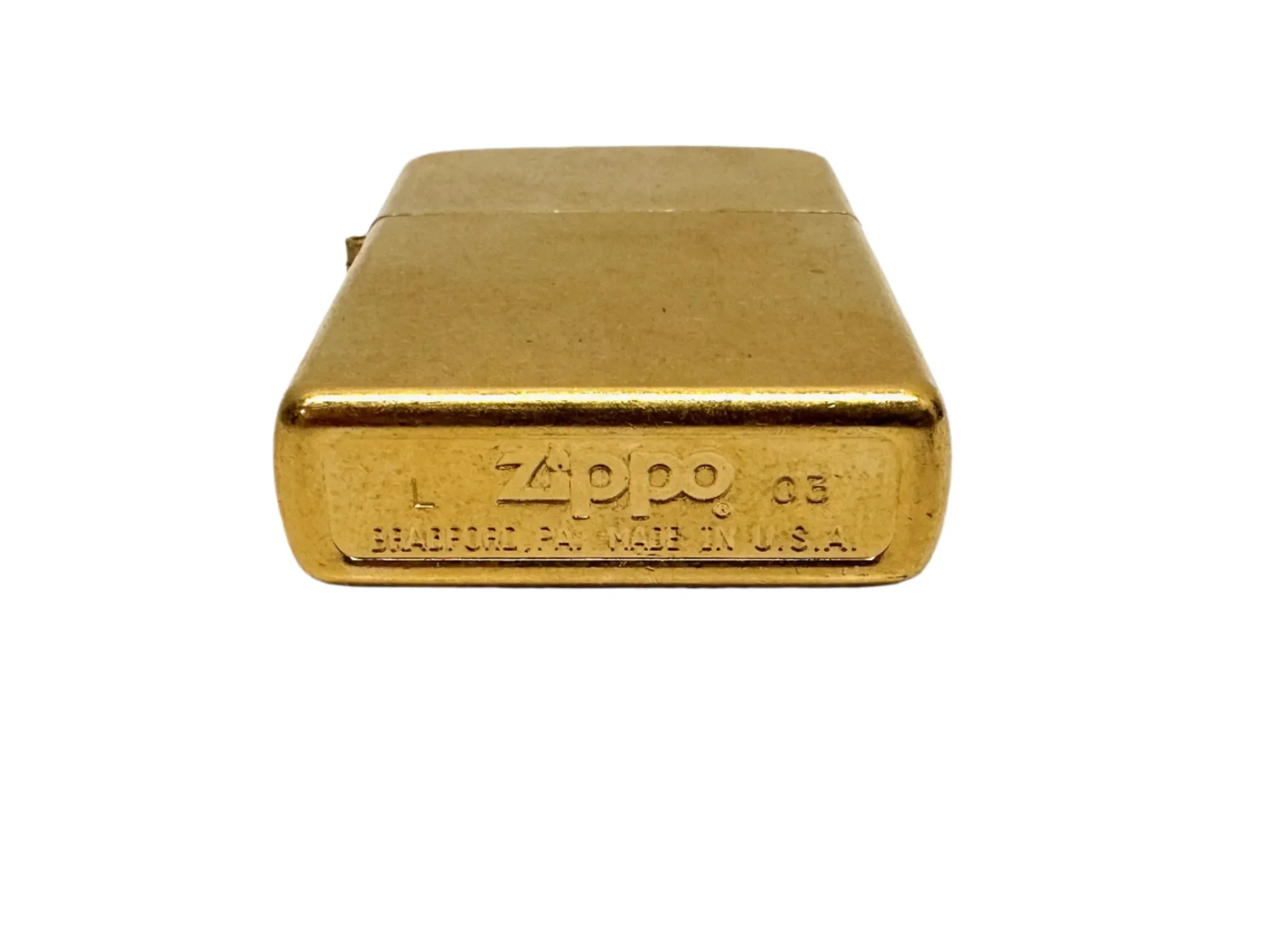 ZIPPO Marlboro 女性ライター Made in USA Zippo Marlboro Exclusive ORANGE PAISLEY on 205 Satin Chrome