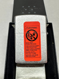 2003 Zippo Fluid Brushed Chrome Zippo Lighter - Hers and His Treasures