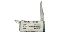 2006 Case XX 610096 Jade Bone Tiny Toothpick Pocket Knife - Hers and His Treasures