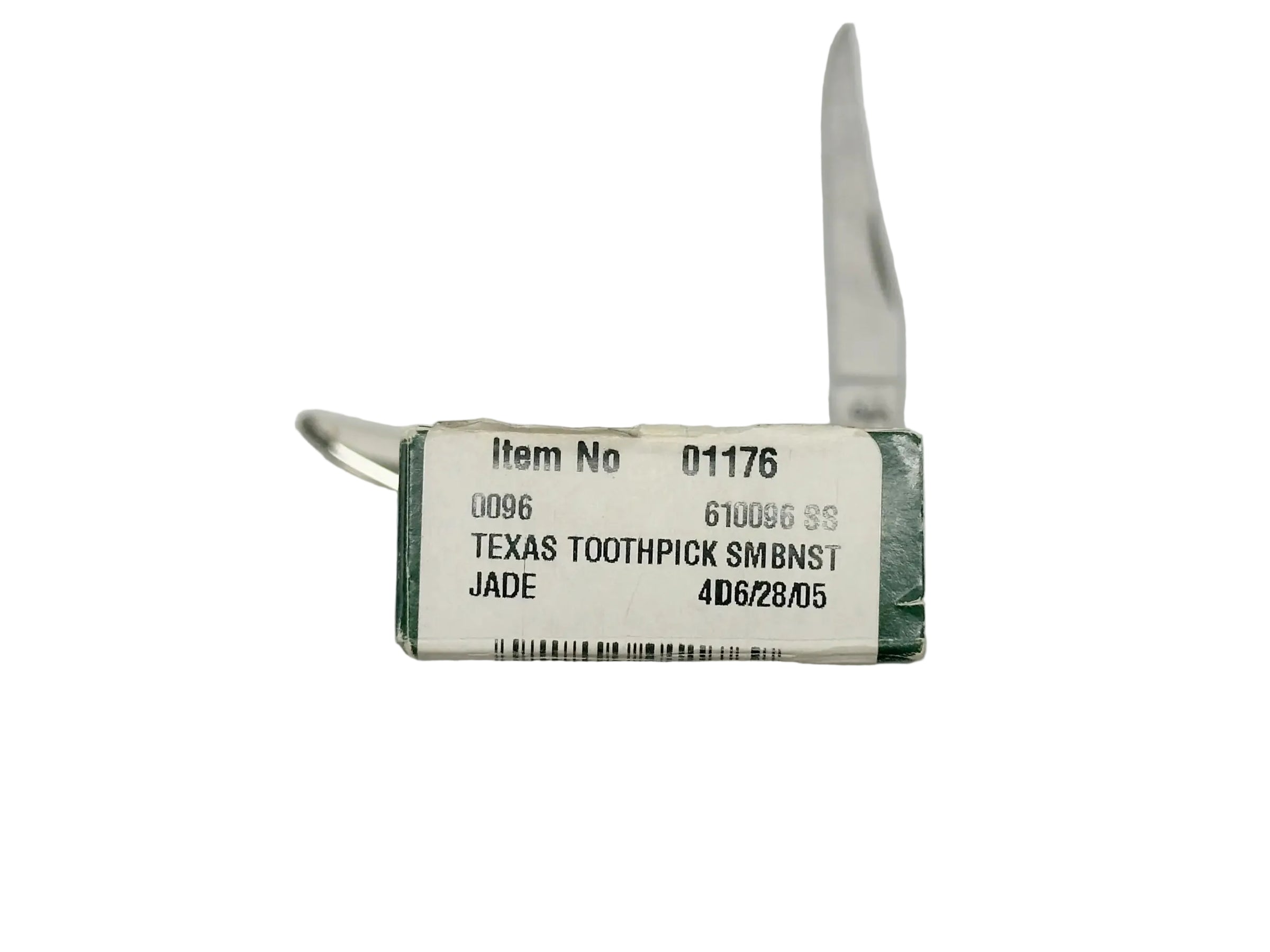 2006 Case XX 610096 Jade Bone Tiny Toothpick Pocket Knife - Hers and His Treasures