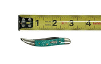 2006 Case XX 610096 Jade Bone Tiny Toothpick Pocket Knife - Hers and His Treasures