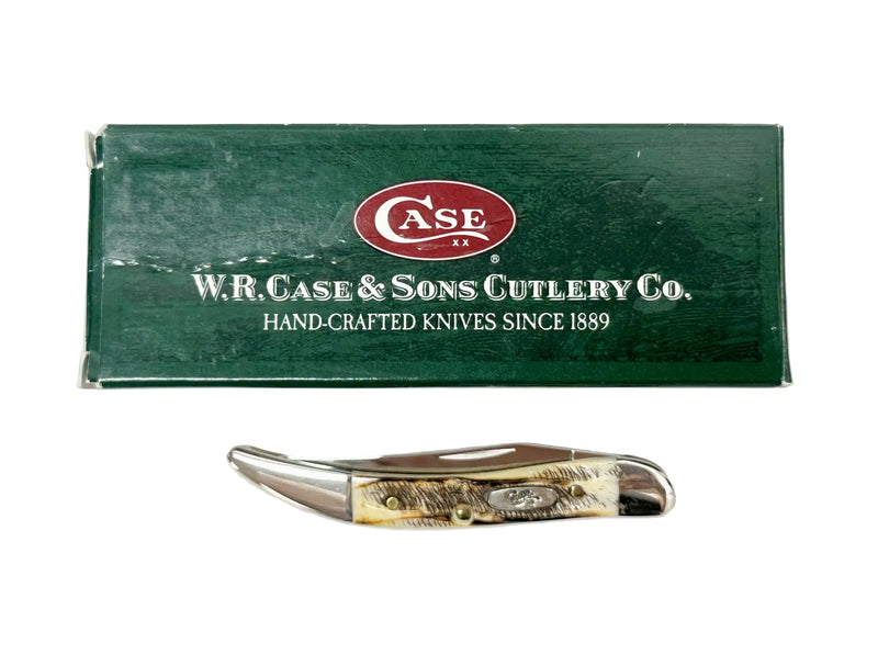 2006 Case XX 6.510096 Bone Stag Toothpick Pocket Knife - Hers and His Treasures