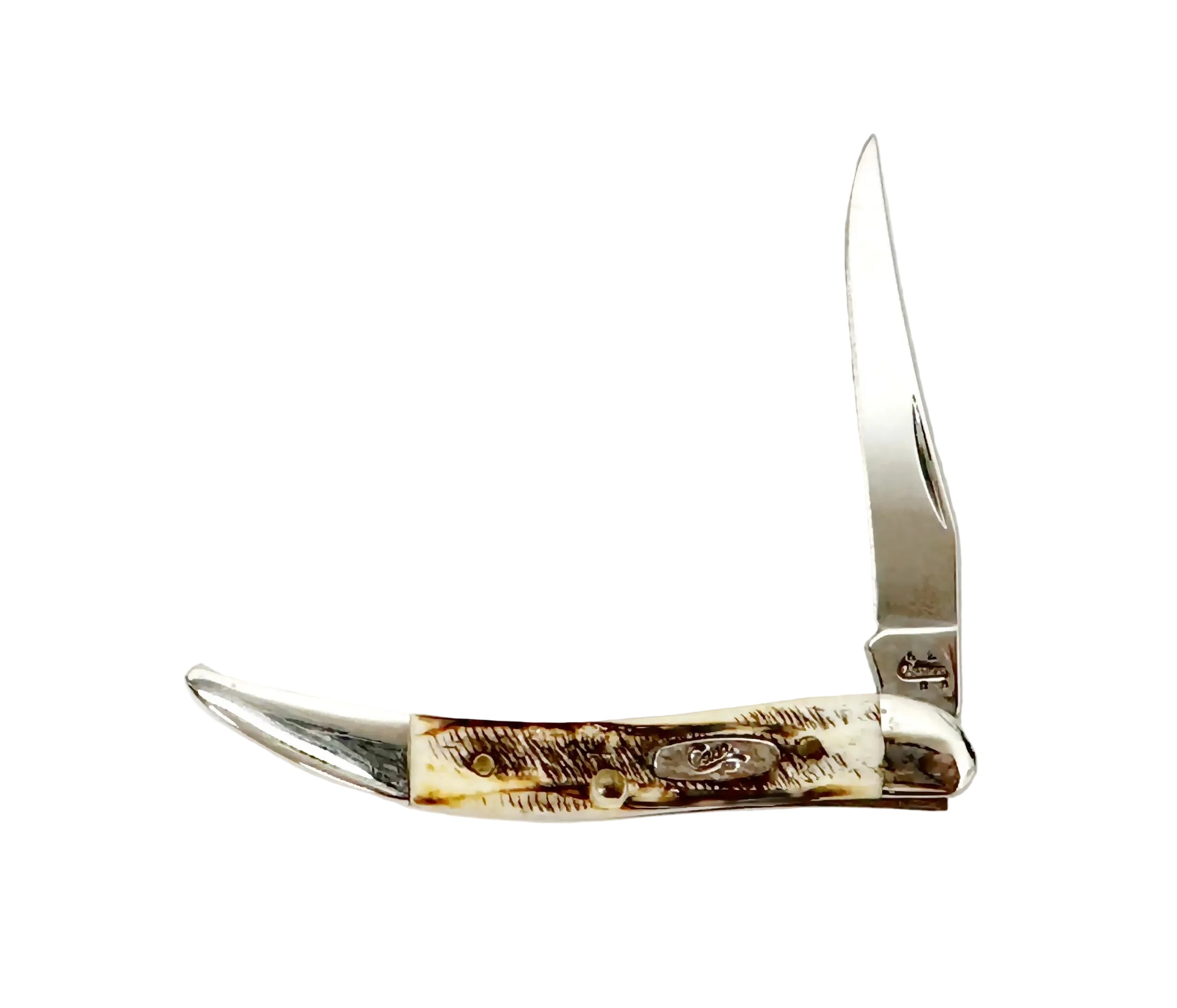 2006 Case XX 6.510096 Bone Stag Toothpick Pocket Knife - Hers and His Treasures