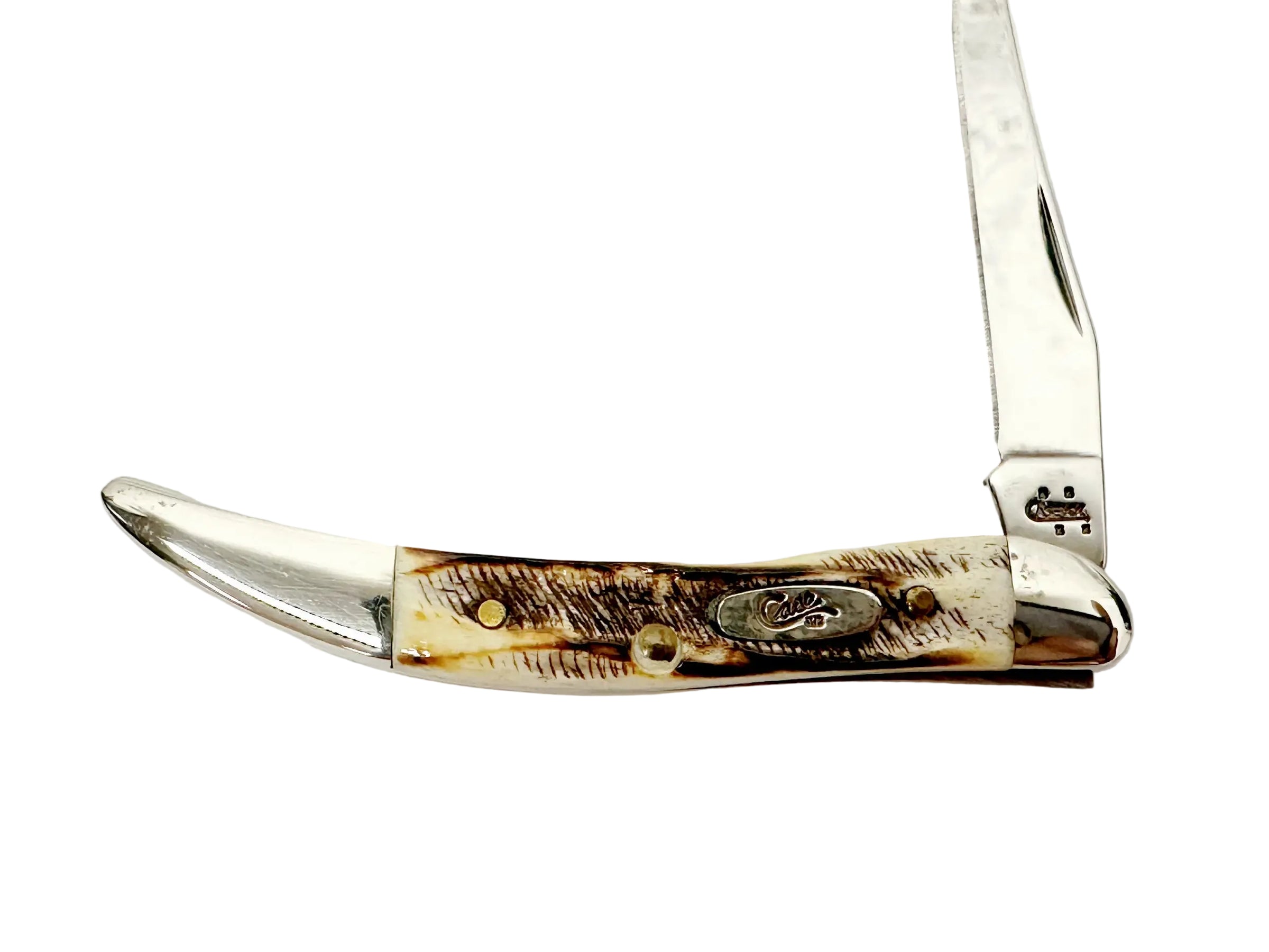 2006 Case XX 6.510096 Bone Stag Toothpick Pocket Knife - Hers and His Treasures