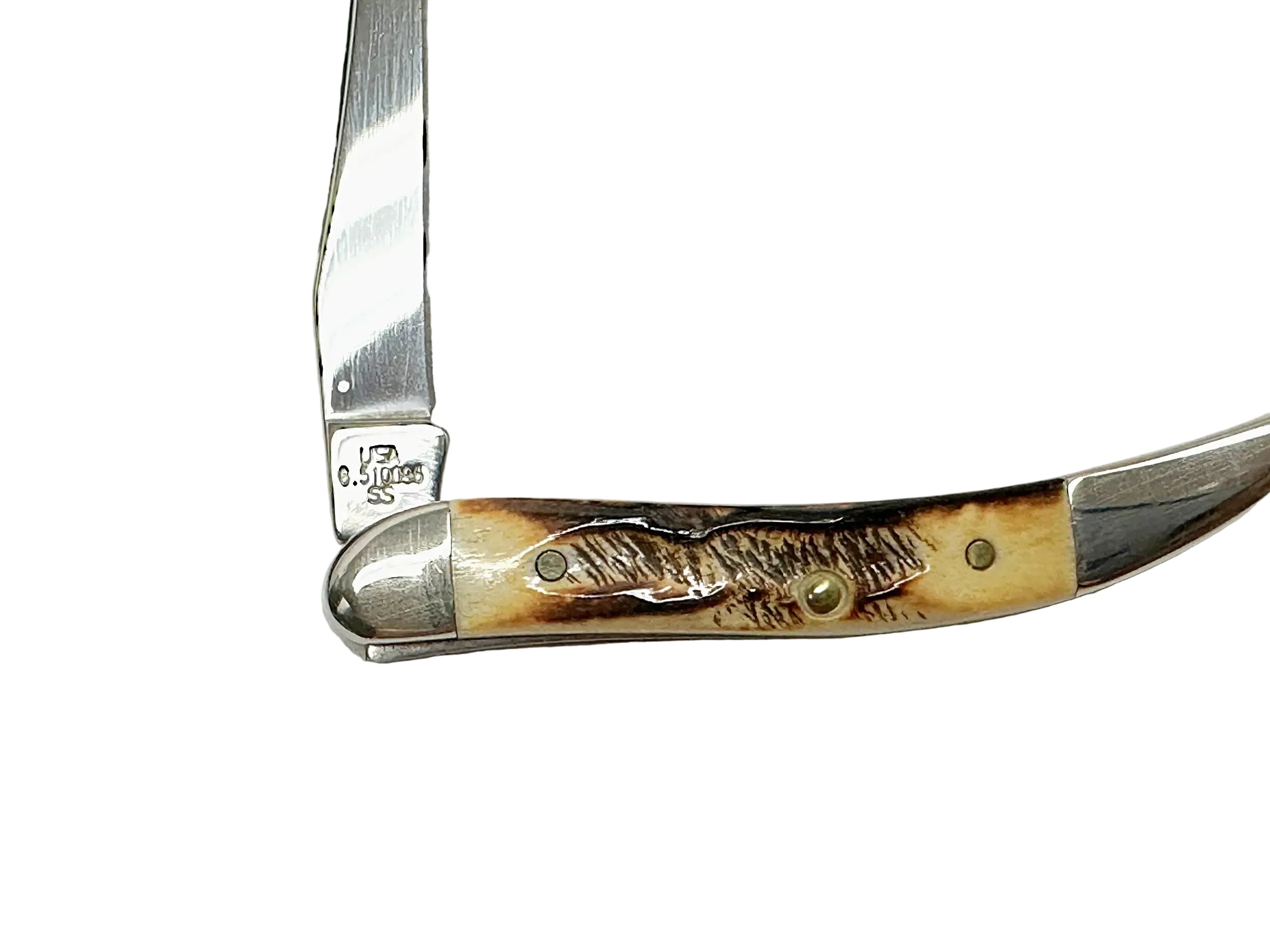 2006 Case XX 6.510096 Bone Stag Toothpick Pocket Knife - Hers and His Treasures