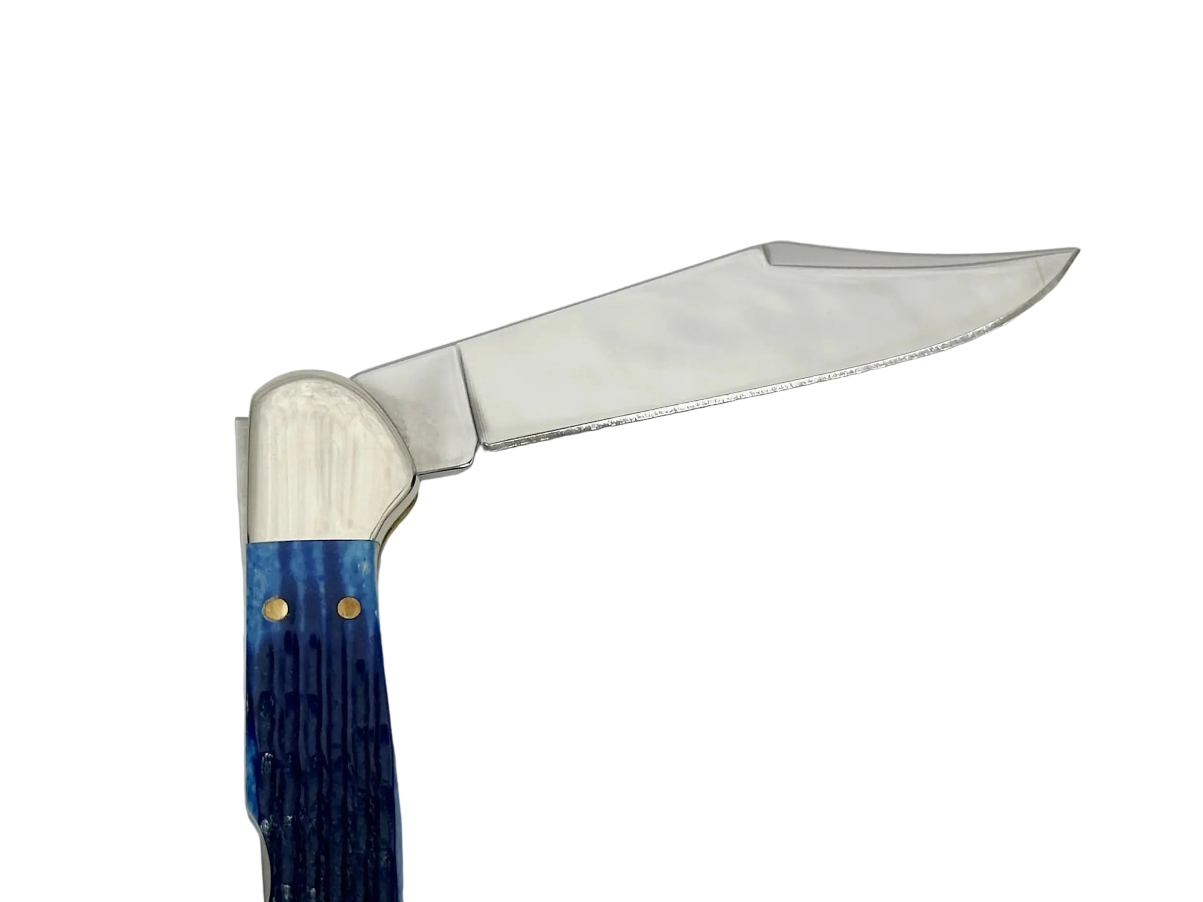 2007 Case XX 61749L Blue Bone Mini Copperlock Pocket Knife - Hers and His Treasures