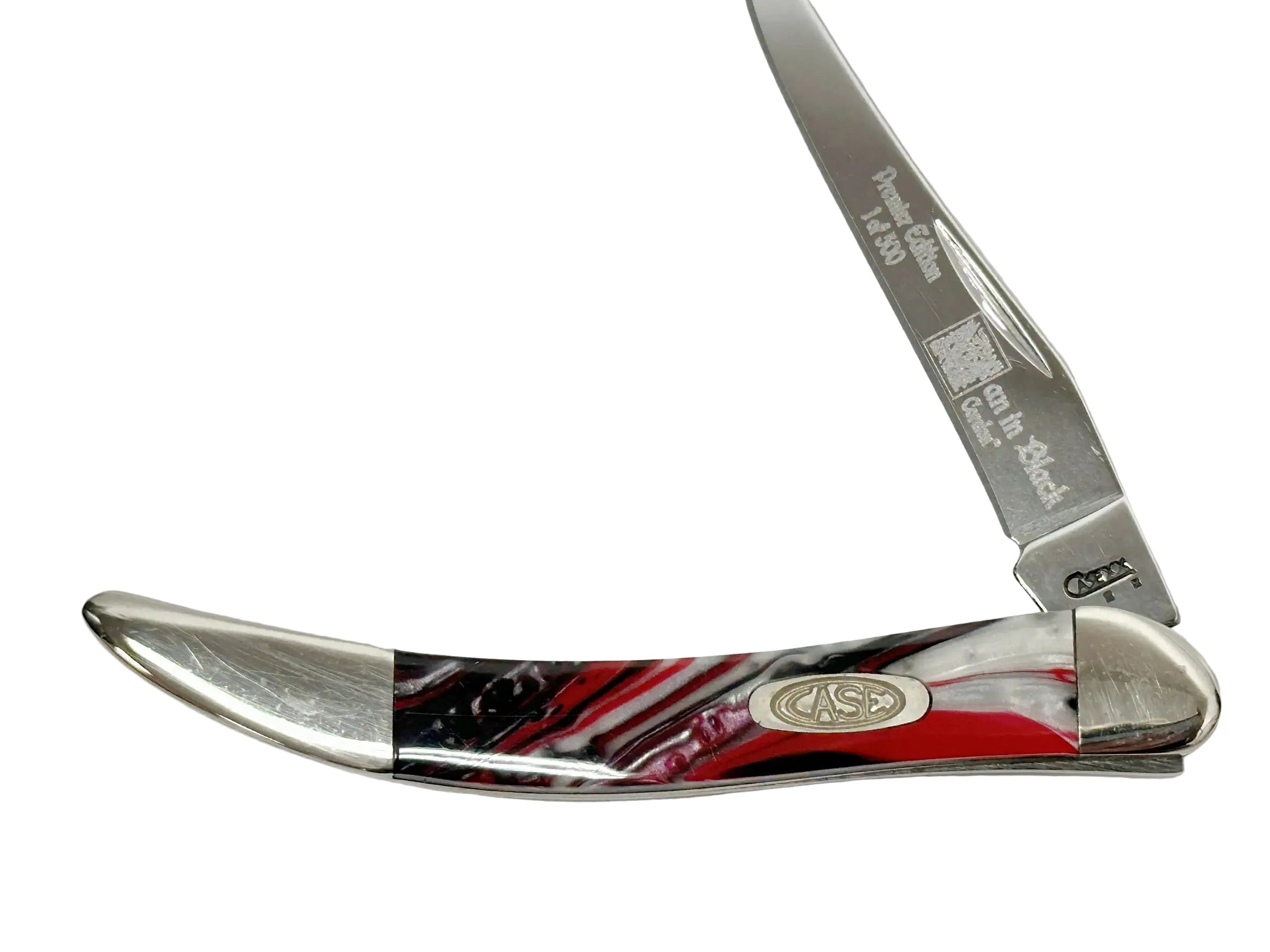 2008 Case XX Man in Black Corelon Tiny Toothpick Pocket Knife - Hers and His Treasures