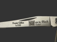 2008 Case XX Man in Black Corelon Tiny Toothpick Pocket Knife - Hers and His Treasures