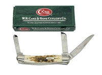 2009 Case XX 6318 Amber Bone Stockman Pocket Knife - Hers and His Treasures