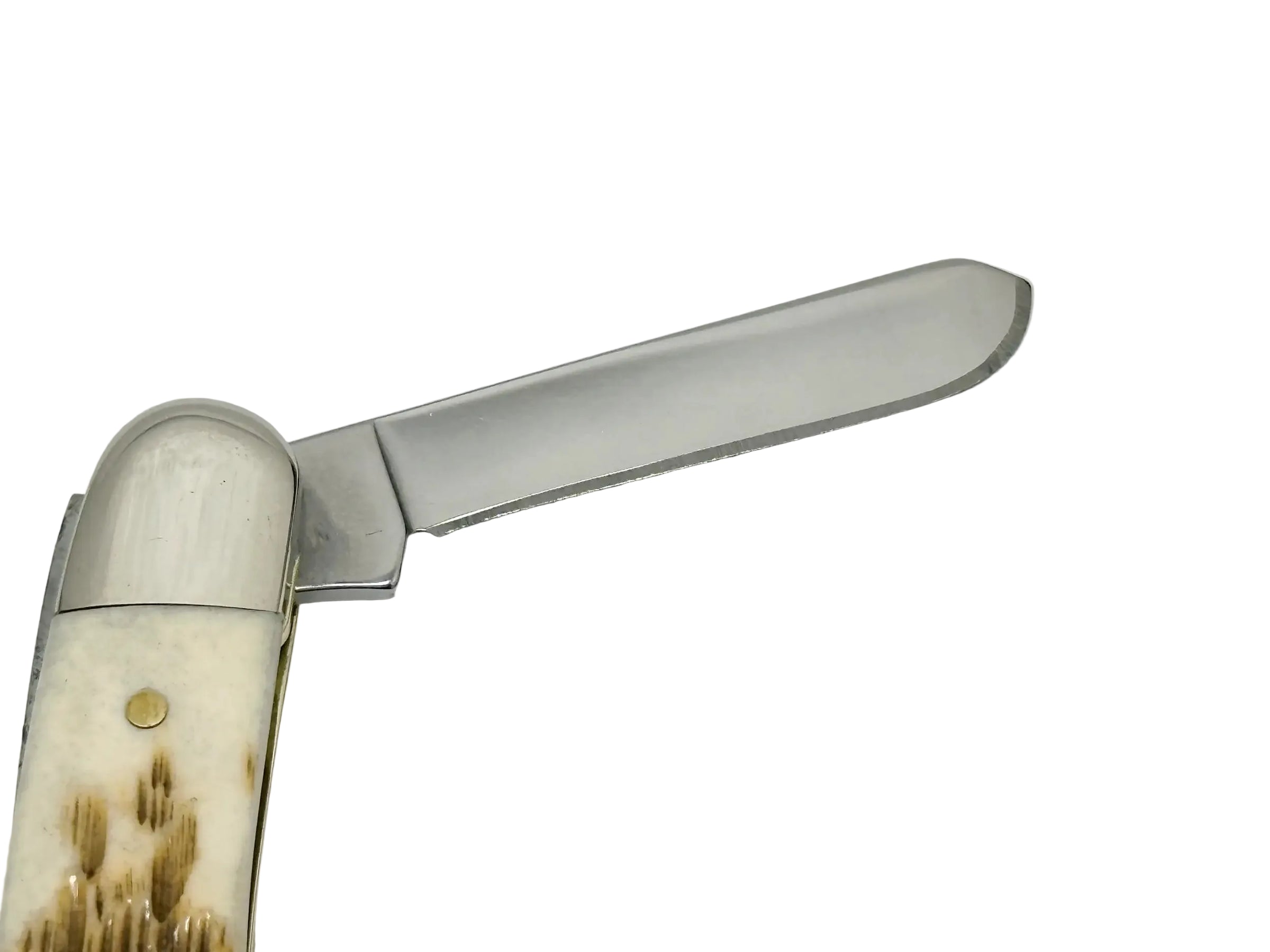 2009 Case XX 6318 Amber Bone Stockman Pocket Knife - Hers and His Treasures