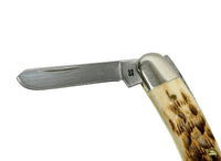 2009 Case XX 6318 Amber Bone Stockman Pocket Knife - Hers and His Treasures