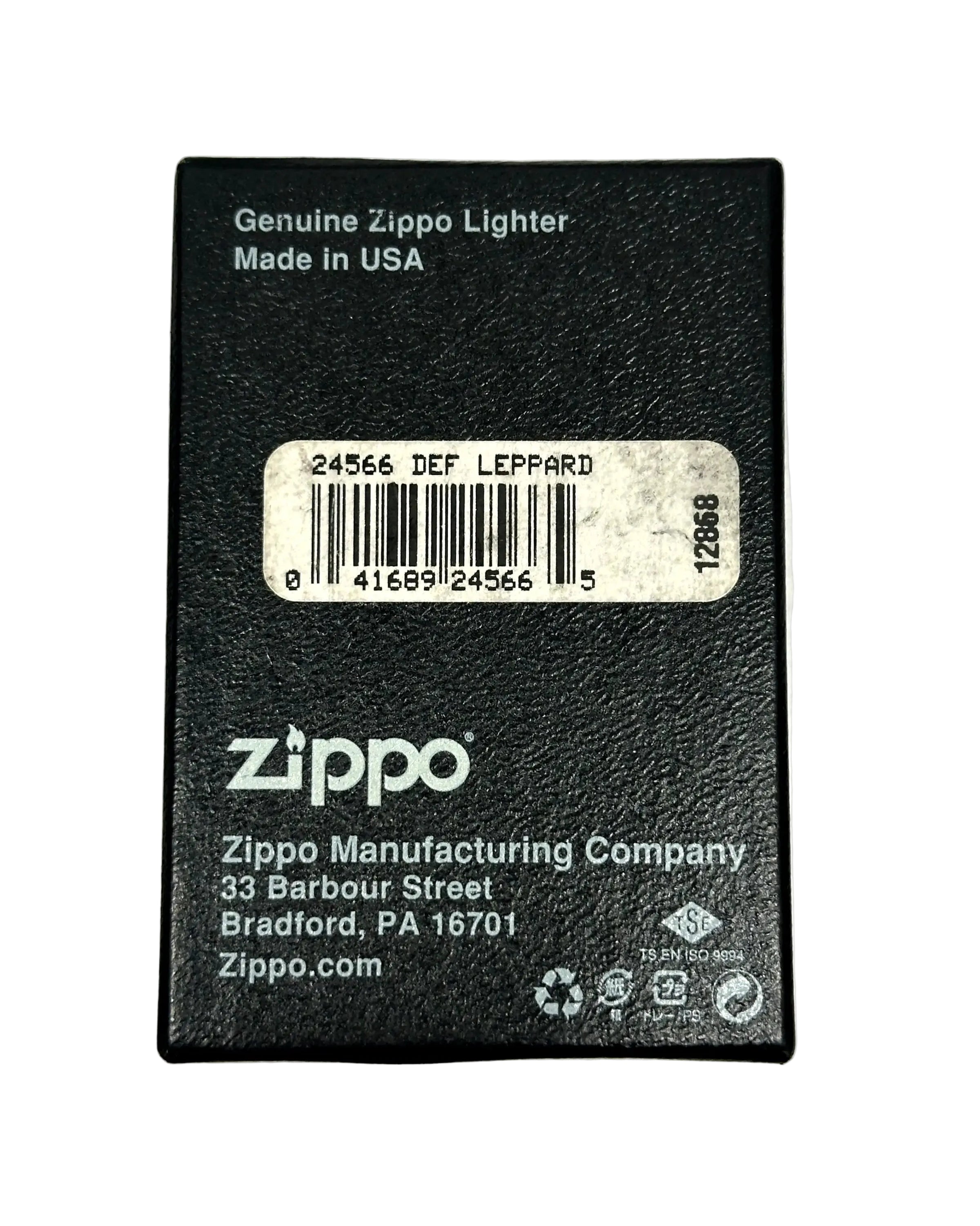 2009 Def Leppard Rock Express 24566 Satin Chrome Zippo Lighter - Hers and His Treasures