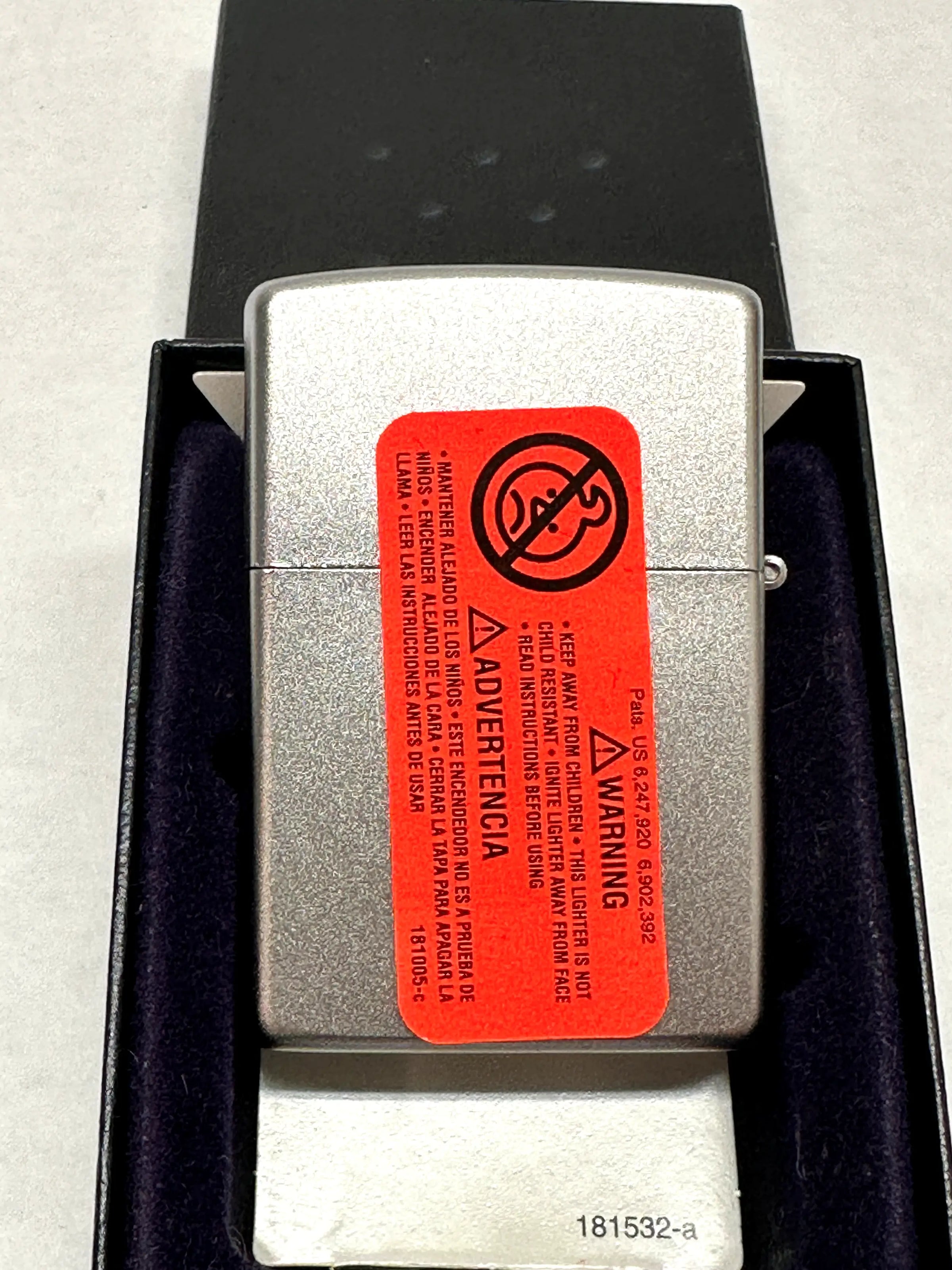 2009 Def Leppard Rock Express 24566 Satin Chrome Zippo Lighter - Hers and His Treasures