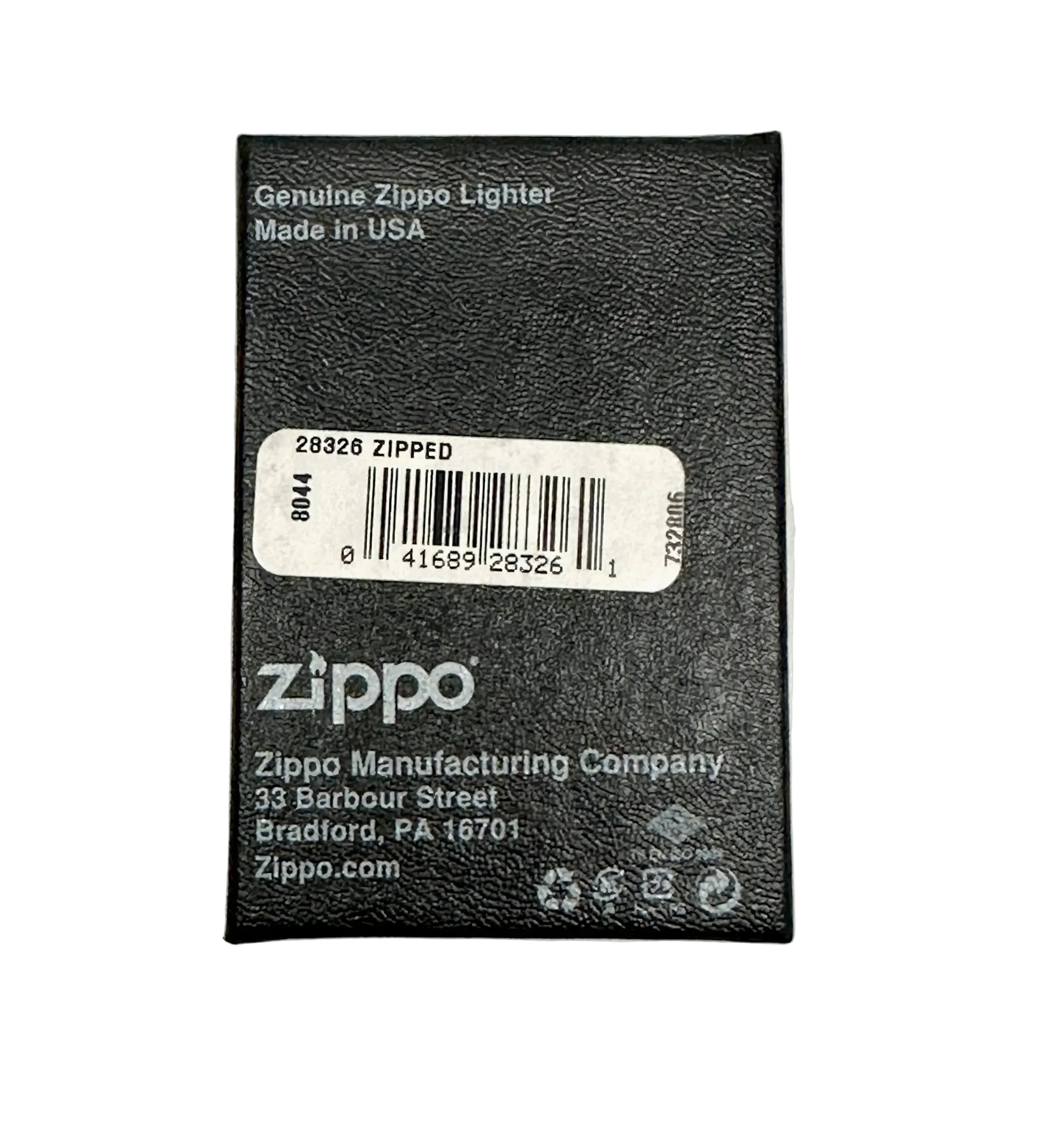 2012 Zipped 28326 1941 Replica Black Ice Zippo Lighter - Hers and His Treasures