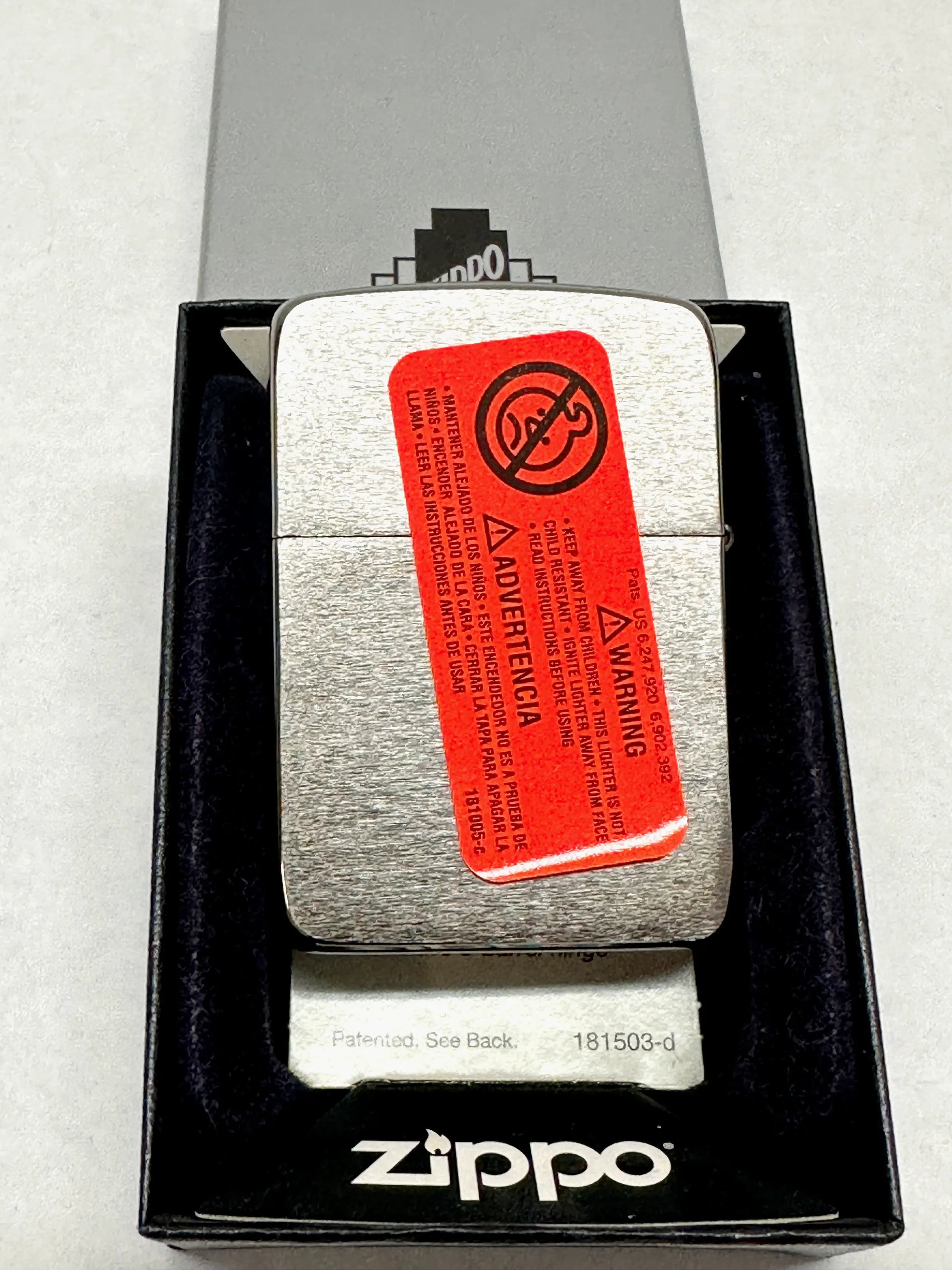 2012 Zipped 28326 1941 Replica Black Ice Zippo Lighter – Hers and 2012 Zipped 28326 1941 Replica Black Ice Zippo Lighter – Hers and