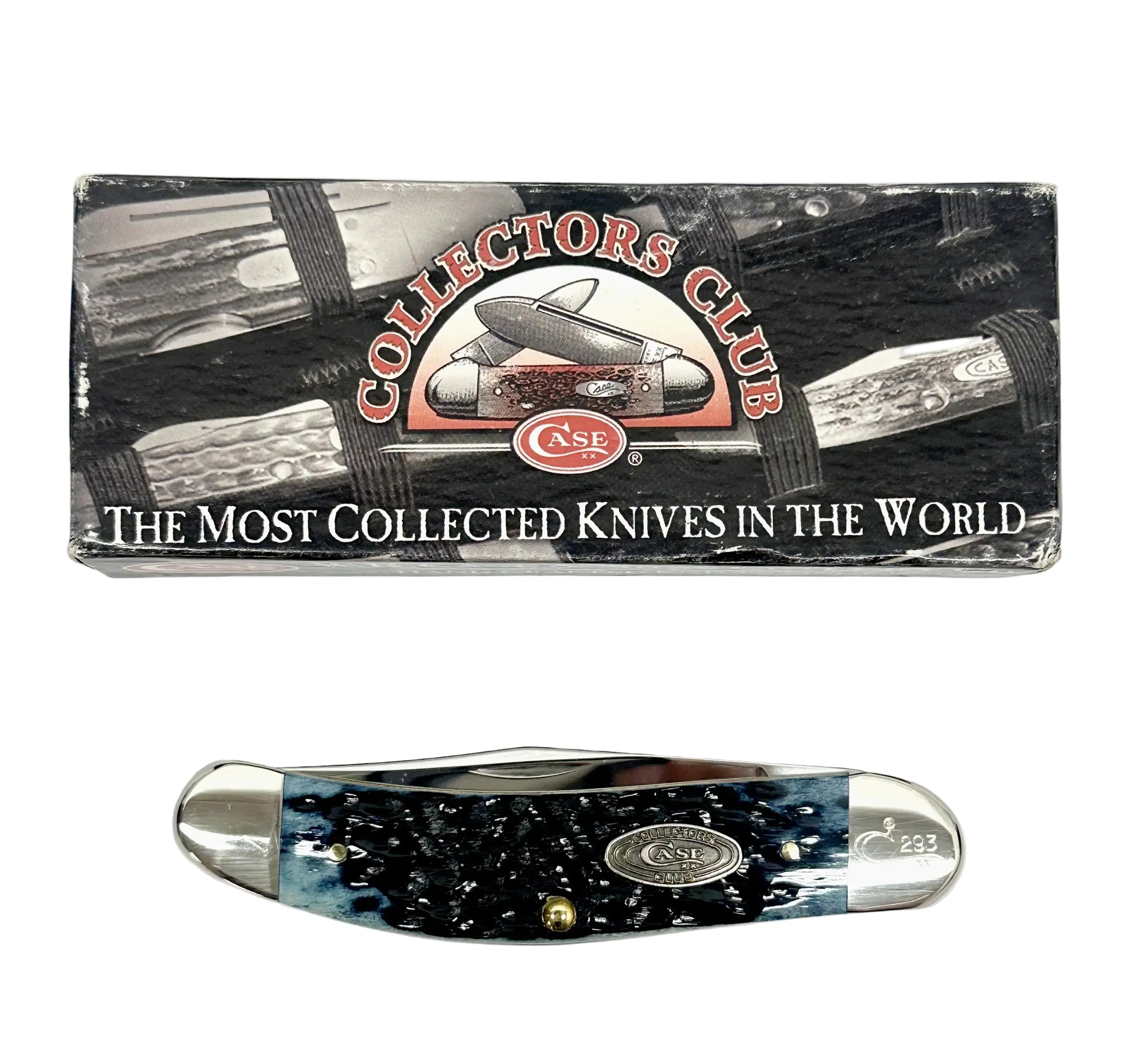 2013 Case XX Mediterranean Blue Bone Sowbelly Pocket Knife - Hers and His Treasures