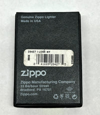 2013 I Love New York 28427 Street Chrome Zippo Lighter - Hers and His Treasures