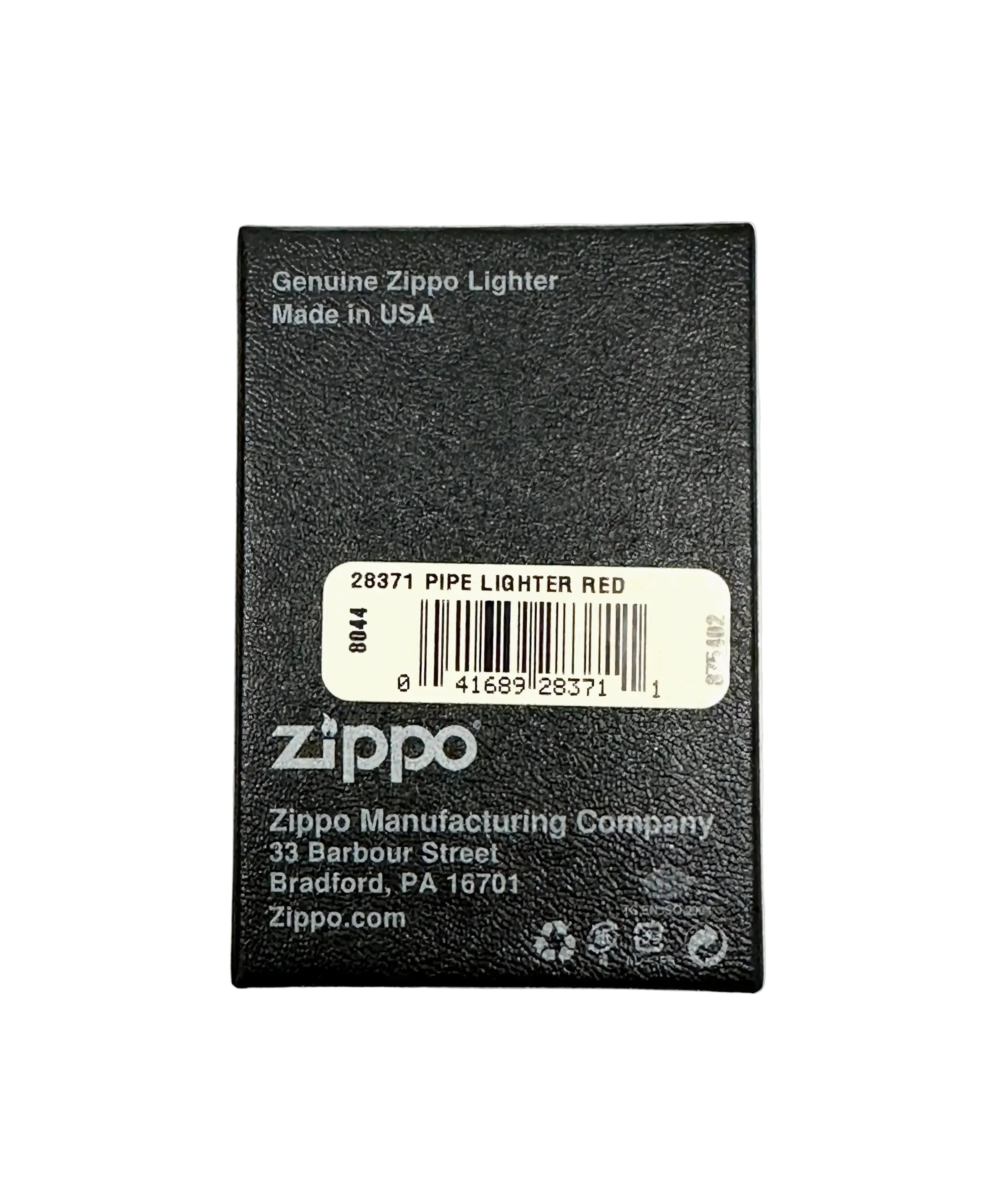 2013 Pipe Lighter Red 28371 Street Chrome Zippo Lighter - Hers and His Treasures