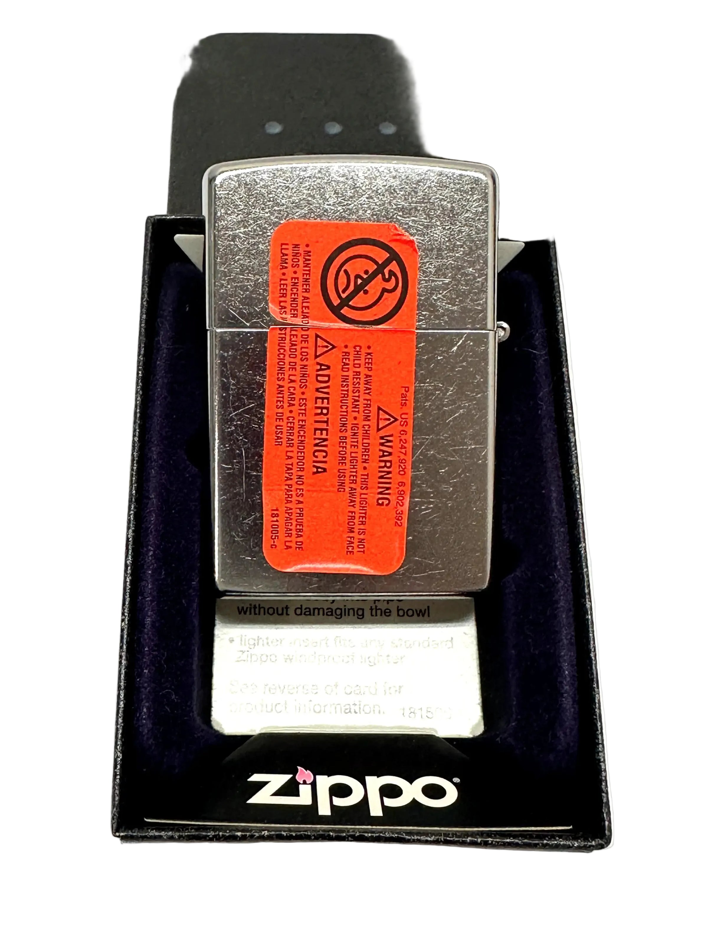 2013 Pipe Lighter Red 28371 Street Chrome Zippo Lighter - Hers and His Treasures