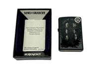 2013 Sons of Anarchy 28505 Black Matte Zippo Lighter - Hers and His Treasures