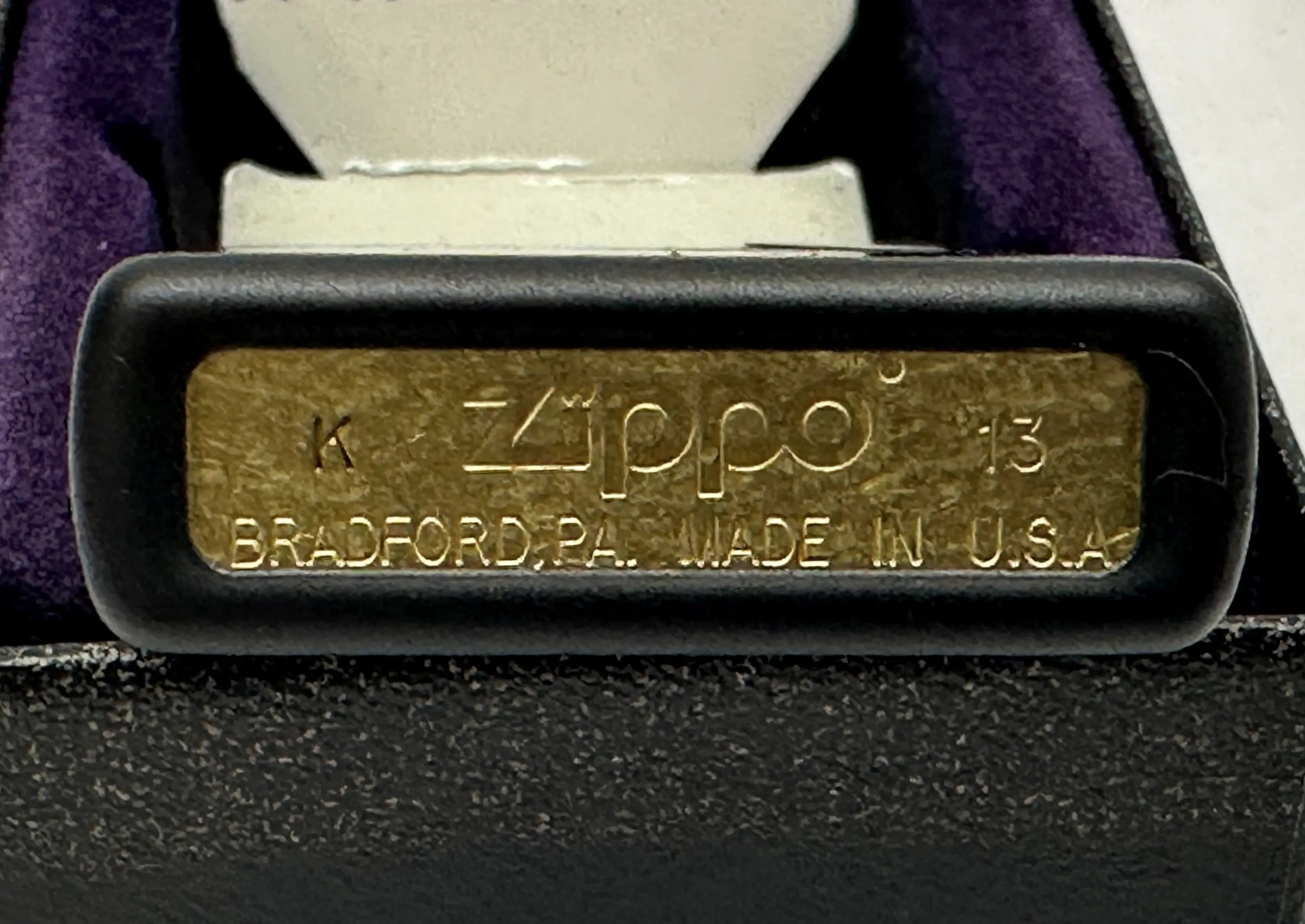 2013 Sons of Anarchy 28505 Black Matte Zippo Lighter - Hers and His Treasures