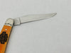 2014 Case XX Harley Davidson Orange Bone Muskrat Pocket Knife - Hers and His Treasures